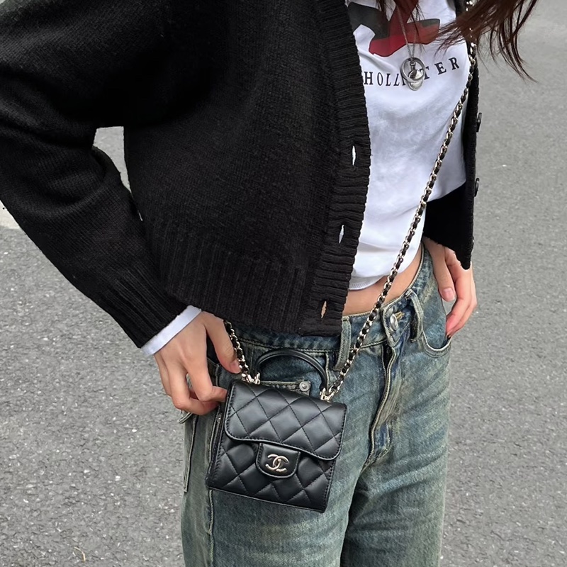 Chanel 22P mini小廢包|早春新款|-3