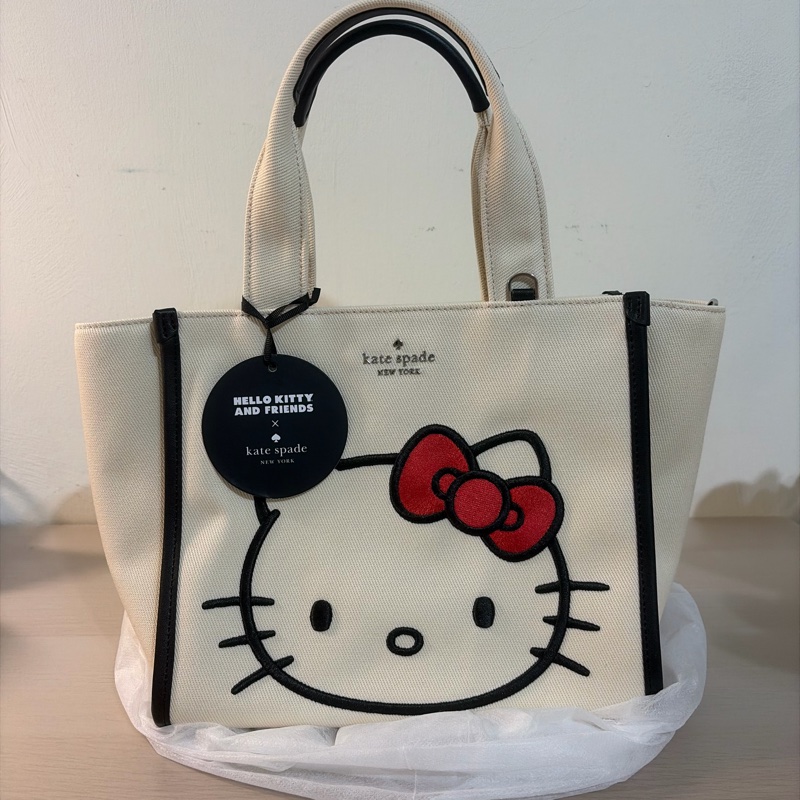 Hello Kitty x Kate Spade New York Kip Canvas Small Tote-0