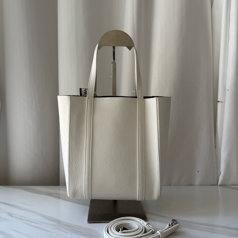 巴黎世家 Balenciaga 白色 小号 托特包-1