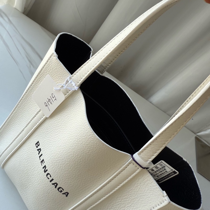 巴黎世家 Balenciaga 白色 小号 托特包-4