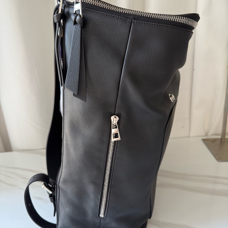 罗意威 Loewe 黑色 双肩包 大号 内里干净。-3