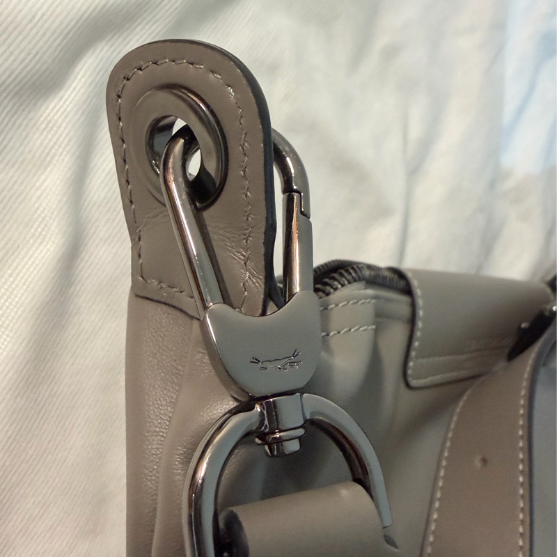 LONG CHAMP LE PLIAGE XTRA 半月形單肩包 M 斑鳩色 - 皮革-12