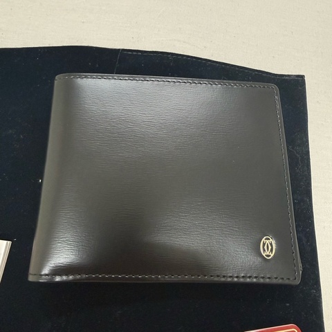 Cartier 男用短夾 （Must de Cartier)