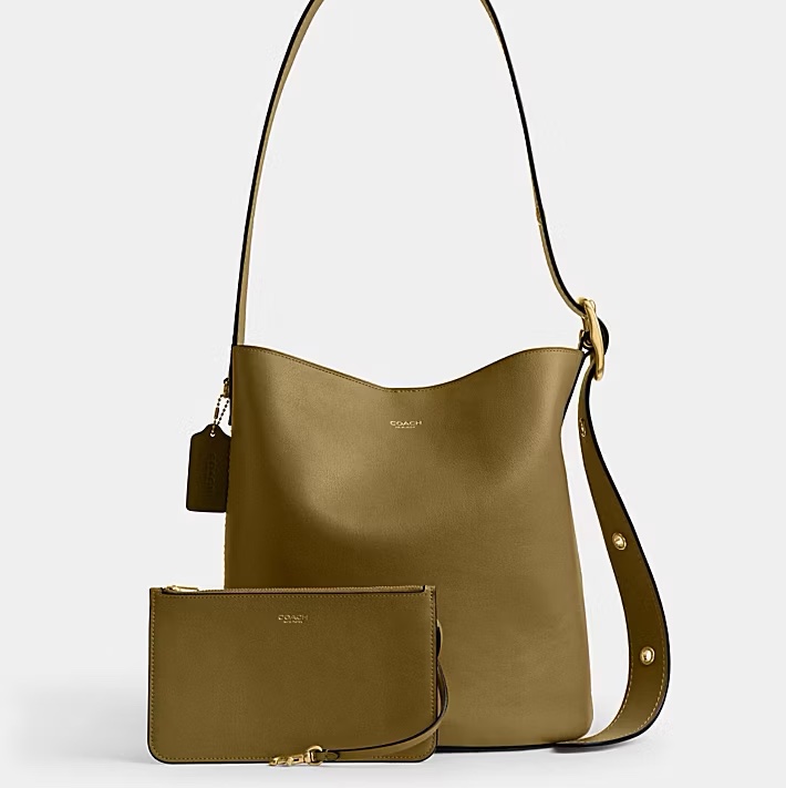 COACH BLEECKER 水桶包 MUTED OLIVE-0