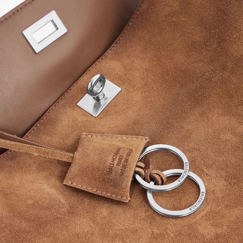 Balenciaga 女士 Rodeo 女士中號駝色手提包均碼碼中號、35cm*11cm*23cm-2