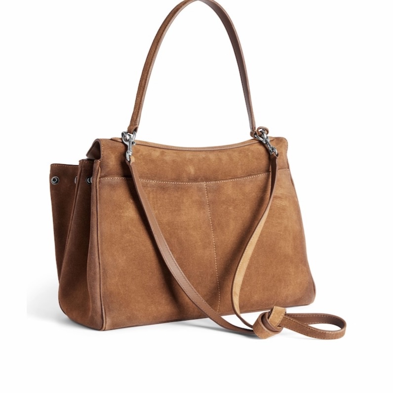 Balenciaga 女士 Rodeo 女士中號駝色手提包均碼碼中號、35cm*11cm*23cm-5