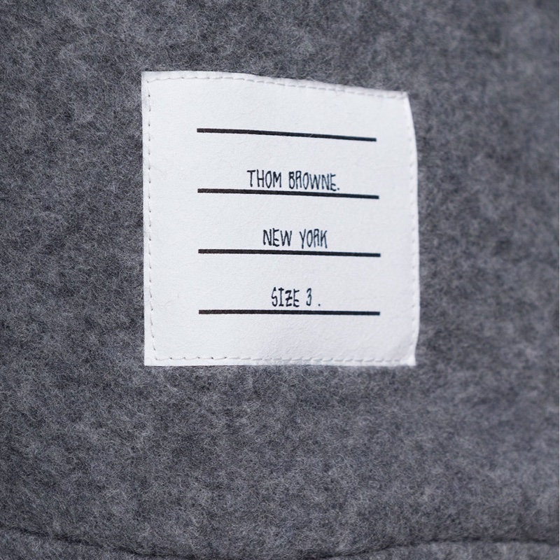 Thom Browne 男士 標貼圓領抓絨衛衣1 2 3 4 5碼-2
