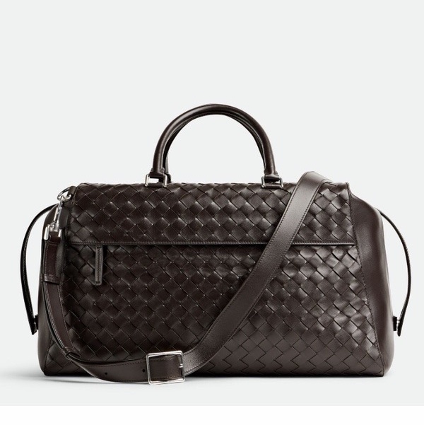 Bottega Veneta 男士 Intrecciato編織旅行包均碼碼46cm*28.5cm*29.5cm-1