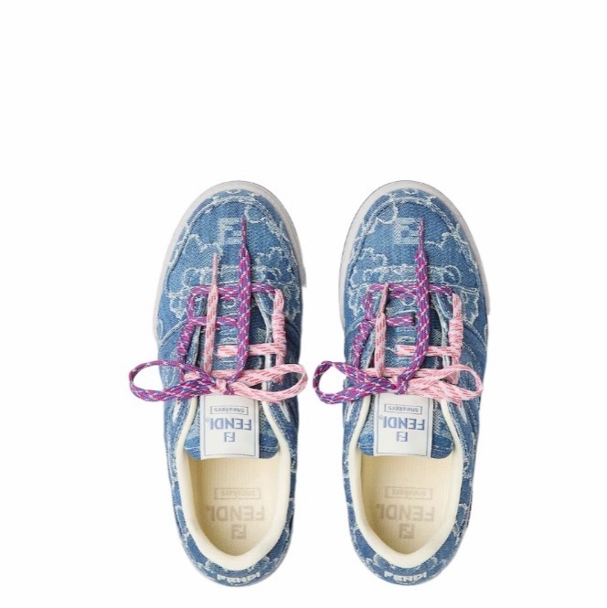 Fendi 女士 FF 提花低幫鞋34 34.5 35 35.5 36 36.5 37 37.5 38 38.5 39 39.5 40 40.5 41 41.5 42碼-2