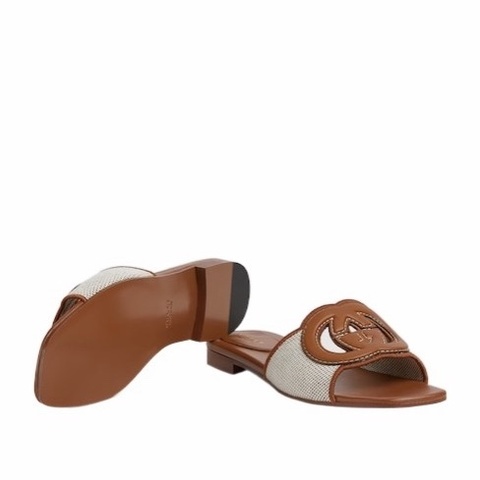Gucci 女士 互扣式 G 涼拖35 36 37.5 38 39 41碼