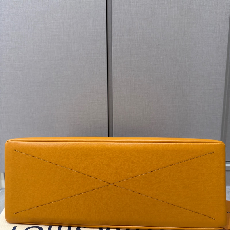全新 Louis Vuitton 路易威登皮革購物袋 M24457 路易威登兩用手提包-4