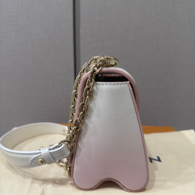 LV Twist PM By The Pool 2024 粉白漸層人魚包限定款 近全新未使用-3