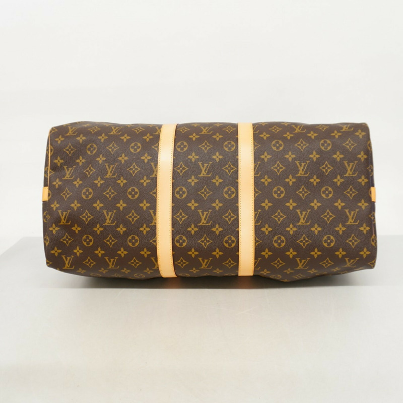 路易威登包款 - Boston Monogram Keepall Bandoulière 55 M41414 棕色 男女款-2