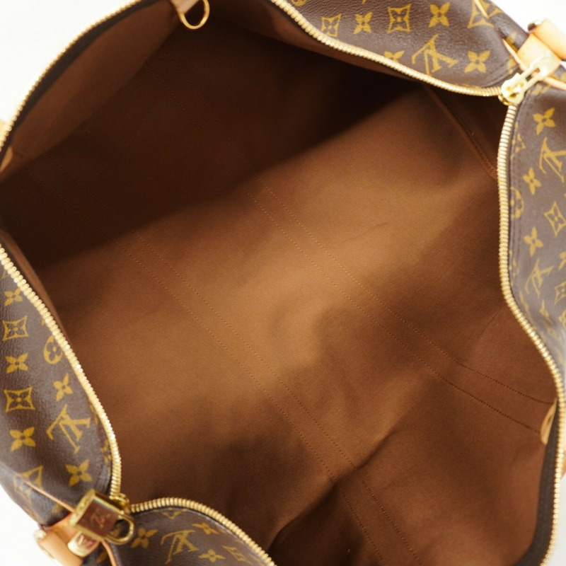 路易威登包款 - Boston Monogram Keepall Bandoulière 55 M41414 棕色 男女款-3