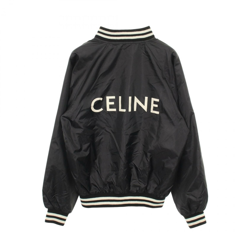 CELINE Teddy 外套 Blouson 2W365495M 尼龍 黑色 白色 二手 男款-1
