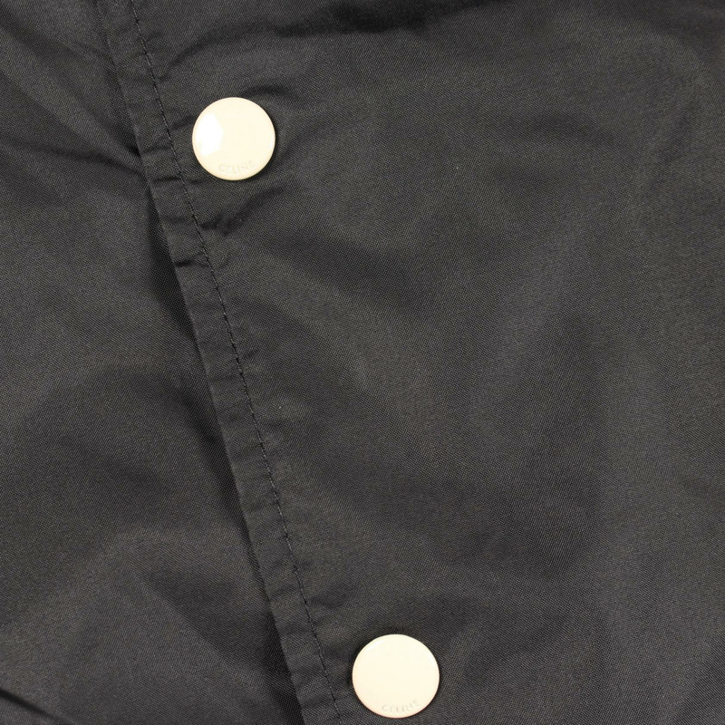 CELINE Teddy 外套 Blouson 2W365495M 尼龍 黑色 白色 二手 男款-9