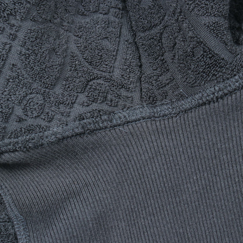 Christian Dior Oblique 提花連帽衫 #XXL 113J631A0684 棉質海軍藍 二手 男款-7