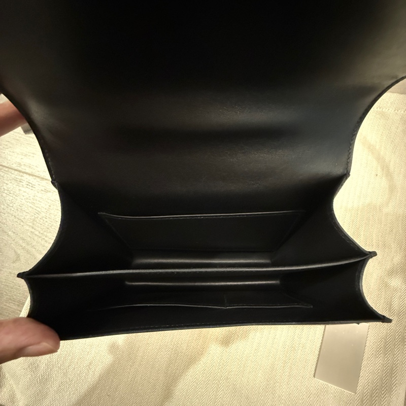 Hermes mini 康康19 Epsom黑金B刻-3