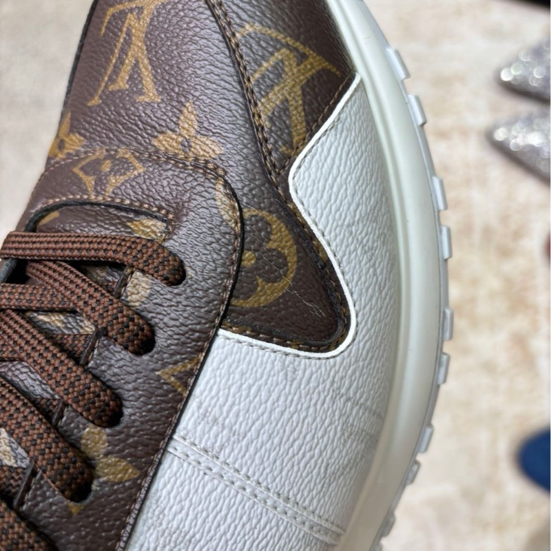 99新 LouisVuitton/路易威登 老花拼色运动鞋鞋子7.5码/42吗-4