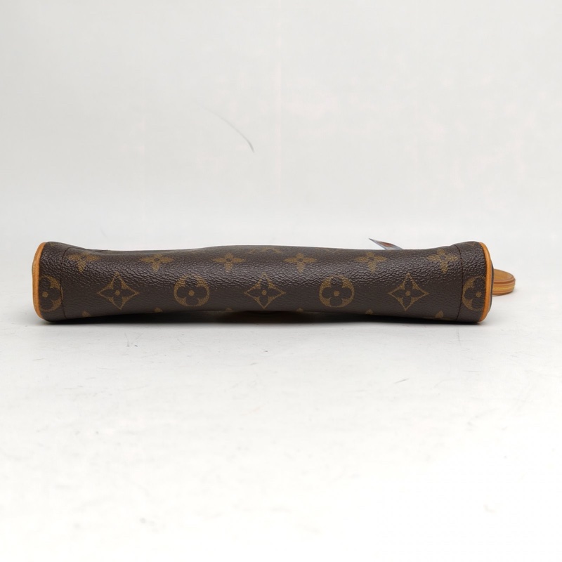 LOUIS VUITTON 老花PVC金扣2008中古曼哈頓大腋下包-3