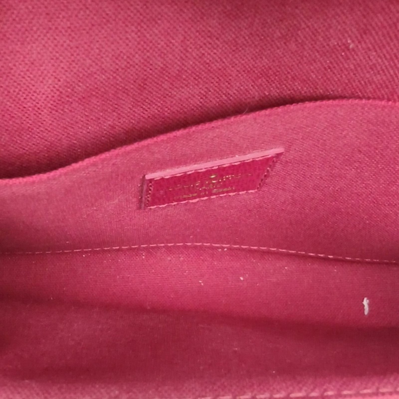 LOUIS VUITTON POCHETTEFELICIE三合一鏈條包老花PVC晶片肩背包-5