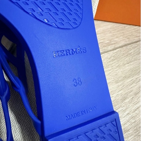 愛馬仕全新 豬鼻涼鞋 Hermes 拖鞋 沙灘鞋 經典款 人字拖