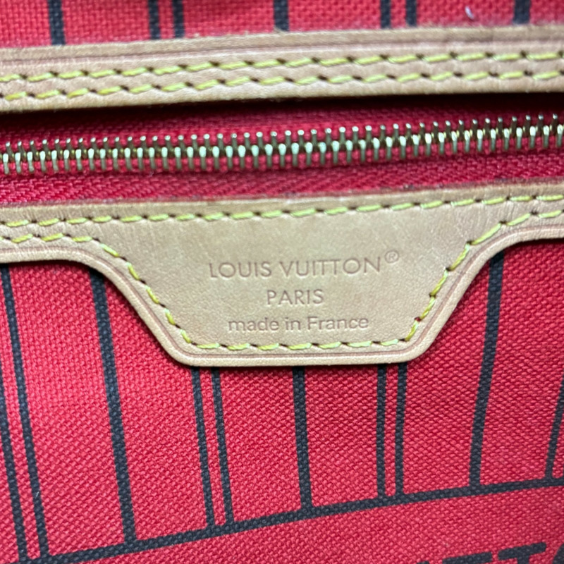 棕色 原花帆布 Neverfull Bandouliere Inside Out MM 兩用包【LOUIS VUITTON LV 路易威登】 M12096-3