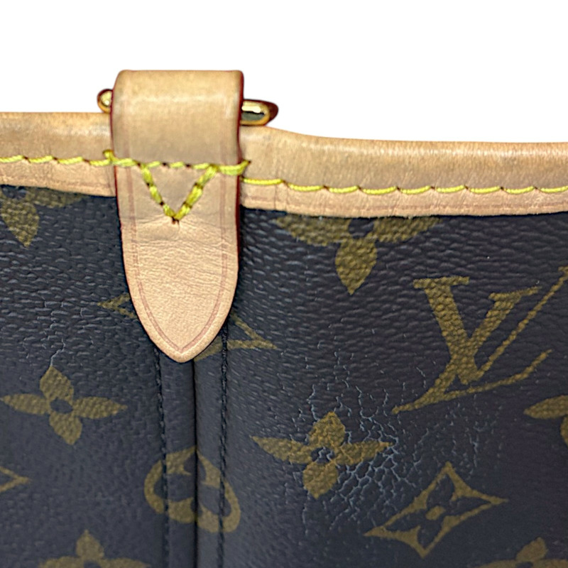 棕色 原花帆布 Neverfull Bandouliere Inside Out MM 兩用包【LOUIS VUITTON LV 路易威登】 M12096-12