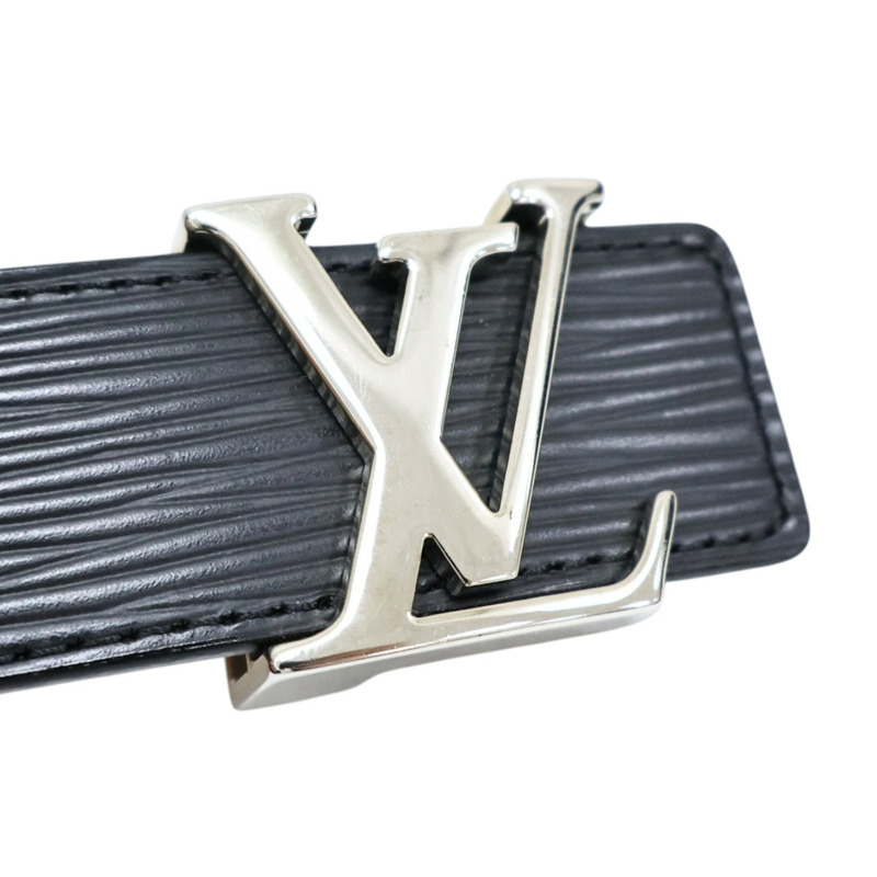 黑色 Epi 水波紋牛皮 皮帶 85cm【LOUIS VUITTON LV 路易威登】 M9553-1