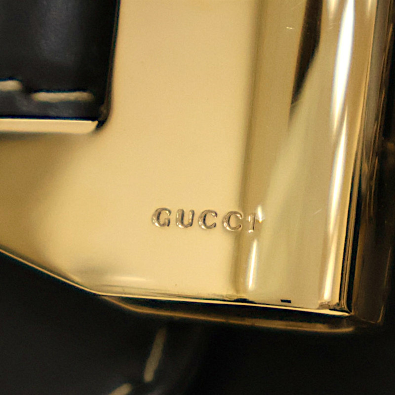 棕色 緹花帆布 牛皮飾邊 Dialux Queen 手提包【GUCCI 古馳】 189883-10
