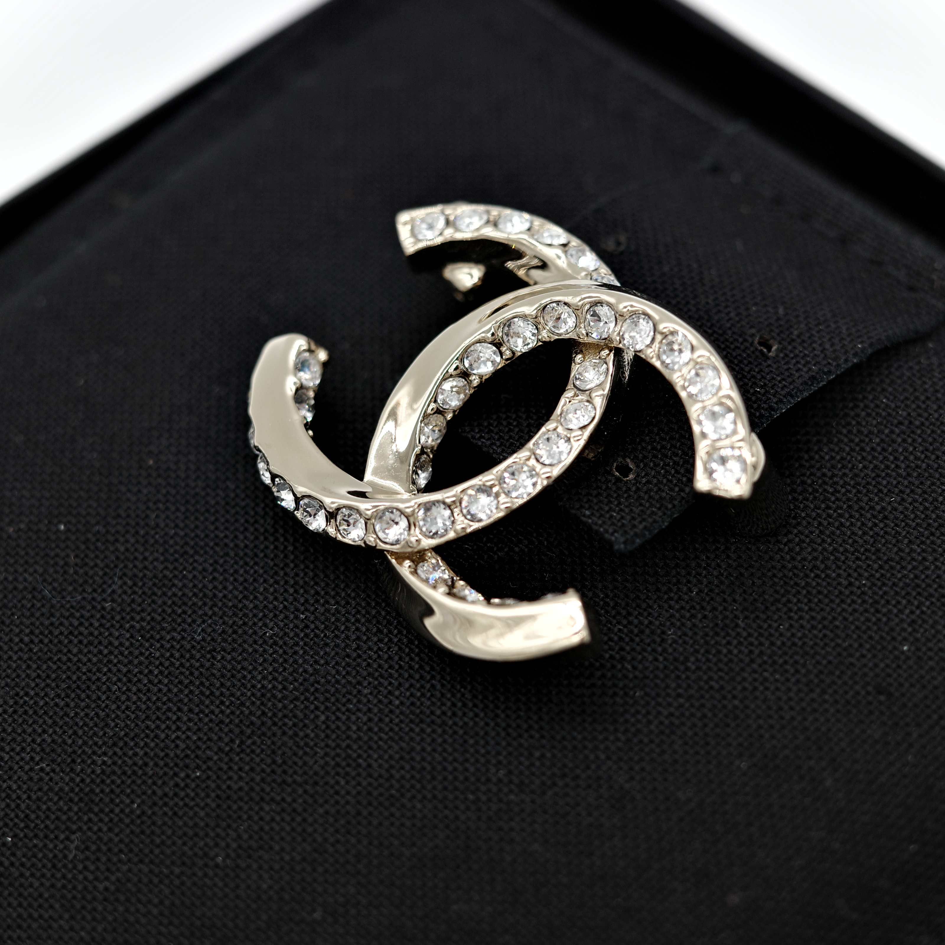 Chanel香奈兒 CC Logo 胸針-2
