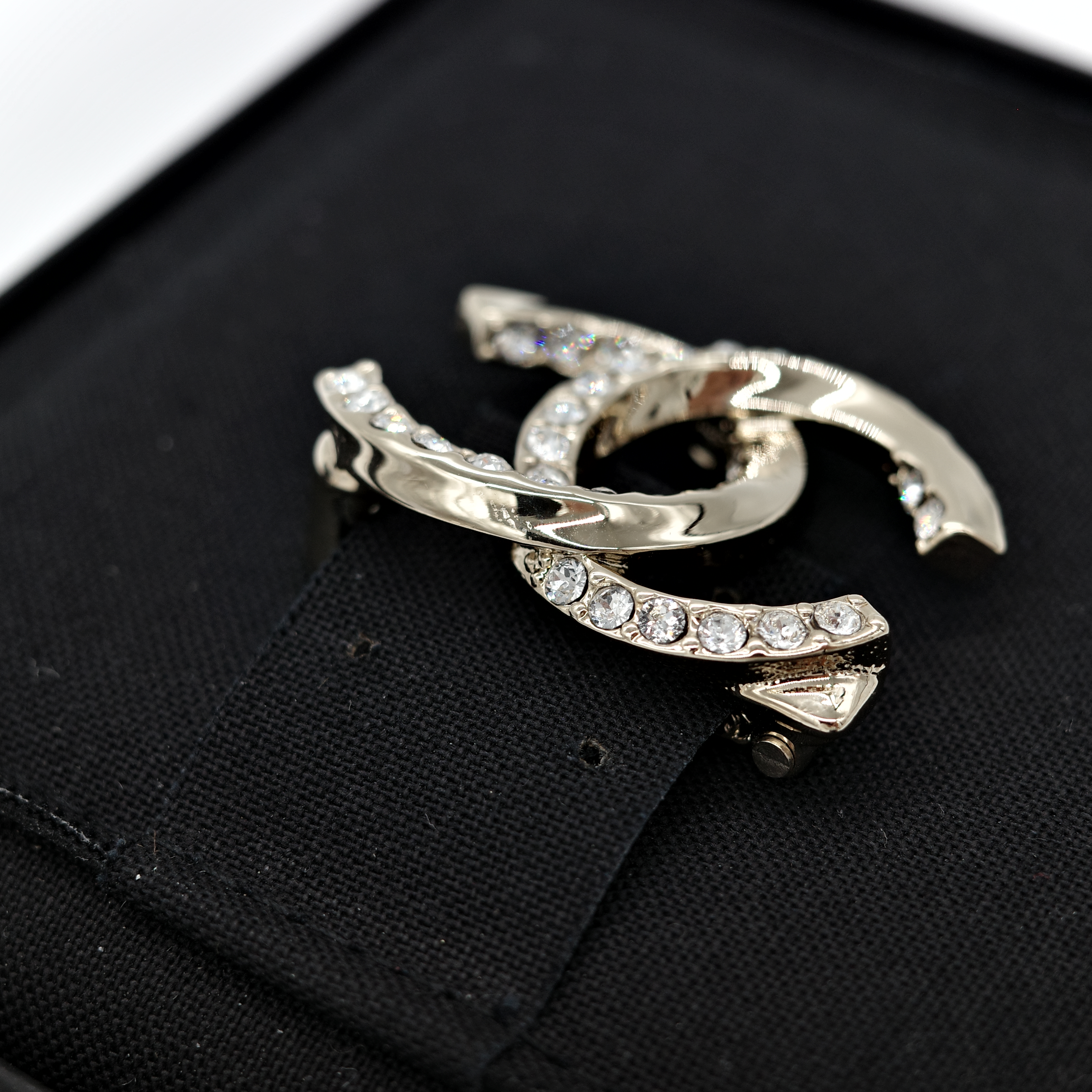 Chanel香奈兒 CC Logo 胸針-3