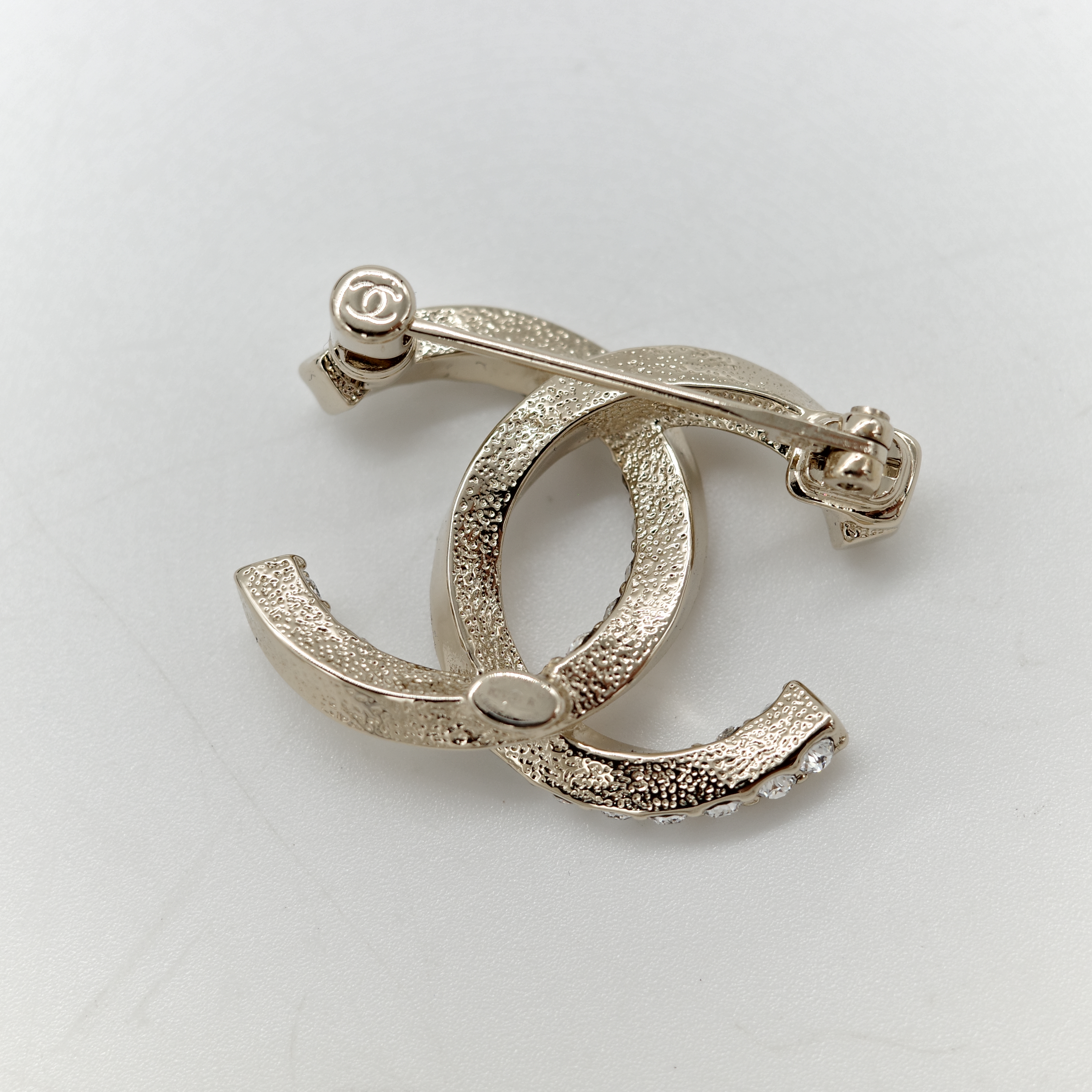 Chanel香奈兒 CC Logo 胸針-6