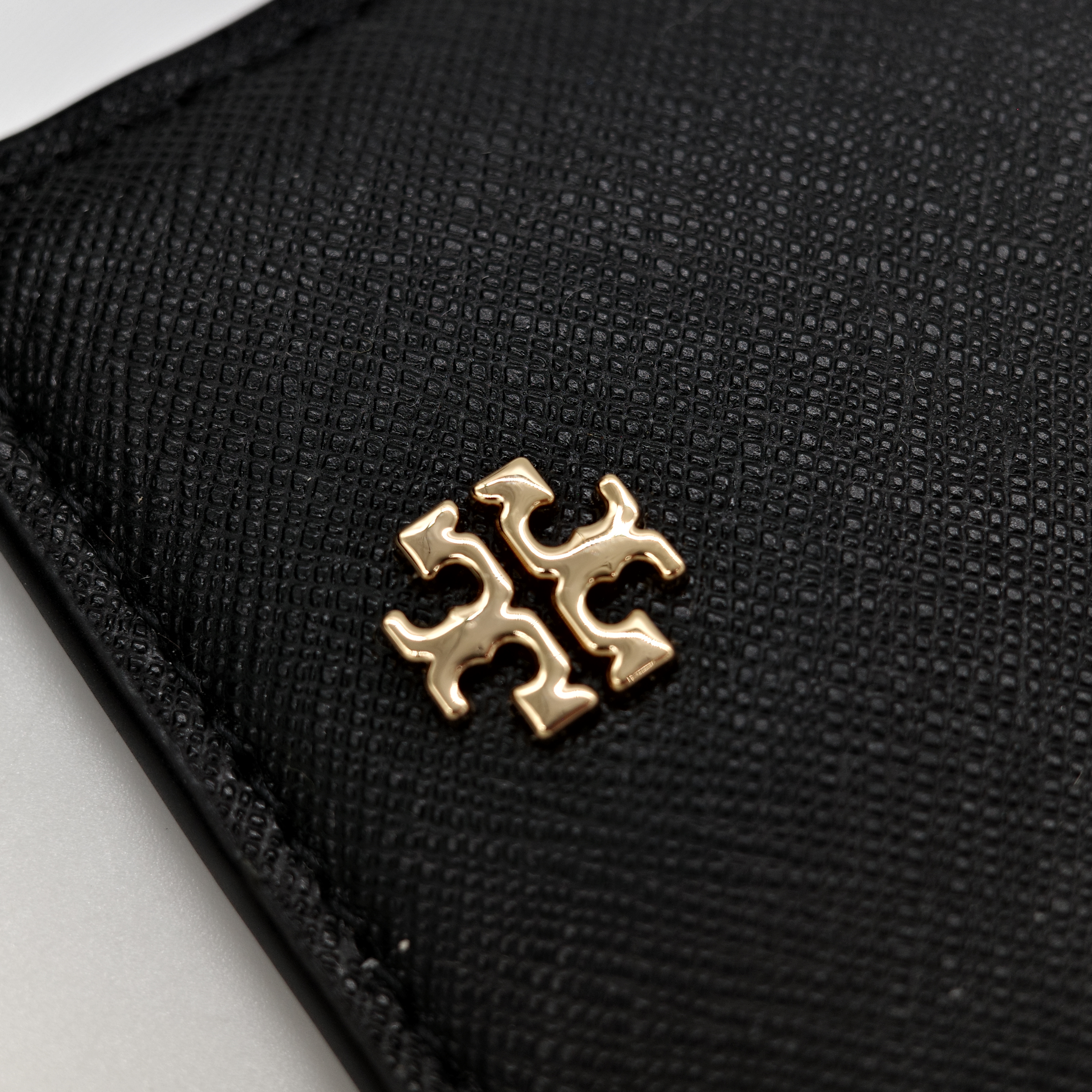 Tory Burch 黑色牛皮 識別證-6