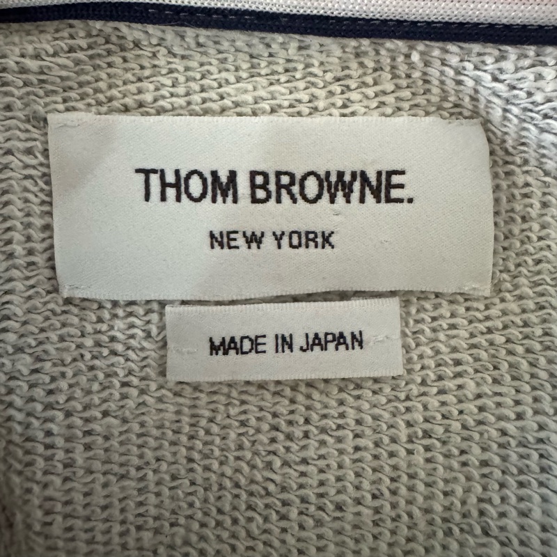 【穿不下含淚割愛】Thom Browne 經典 4-Bar 灰色衛衣 2號 (M碼) 100%正品/附Legit驗證書-7
