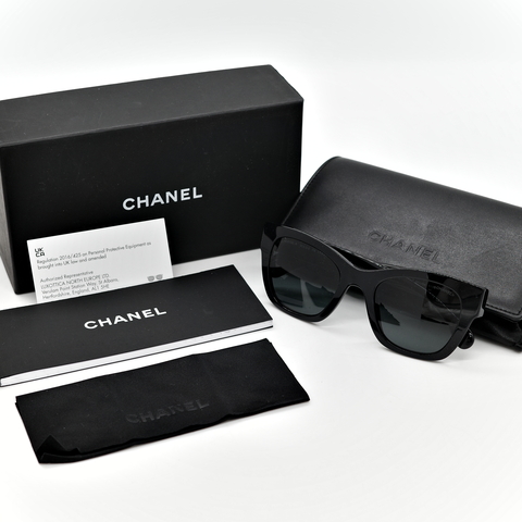 Chanel香奈兒 塑膠框 愛心Logo 鏡腿 眼鏡 墨鏡