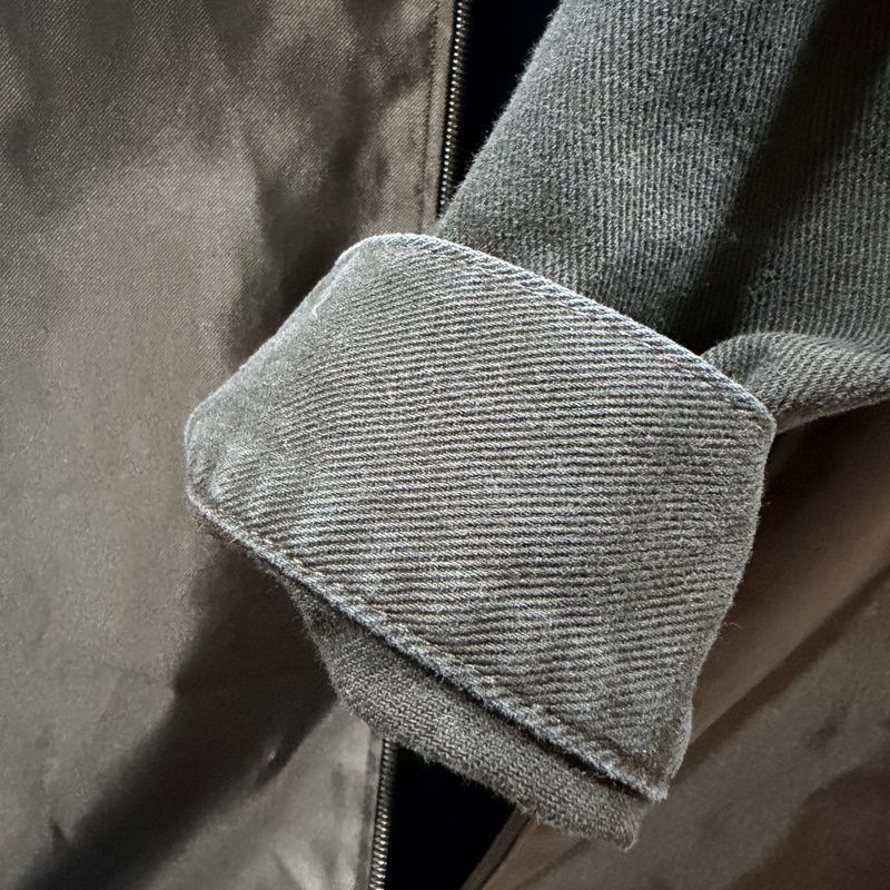 Balenciaga 黑色膠帶牛仔外套-7