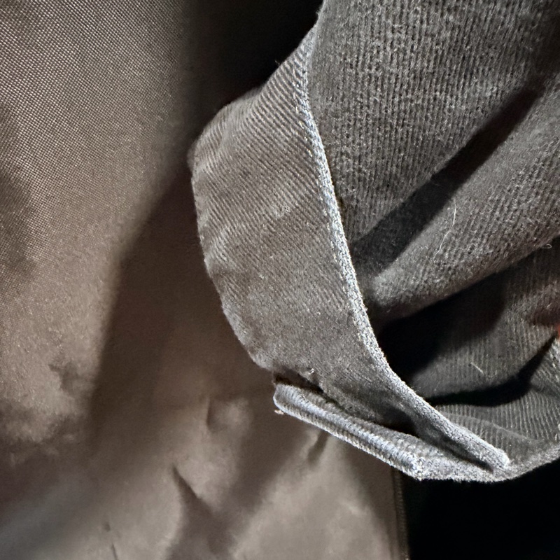 Balenciaga 黑色膠帶牛仔外套-19