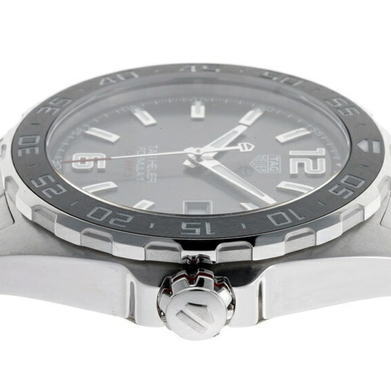 TAG Heuer Formula 1 Date WAZ2011.BA0842 灰色自動腕錶-4