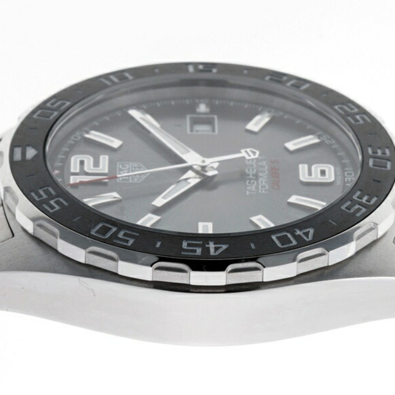 TAG Heuer Formula 1 Date WAZ2011.BA0842 灰色自動腕錶-5