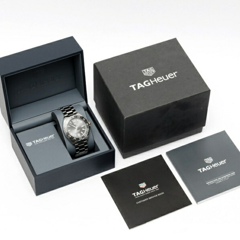 TAG Heuer Formula 1 Date WAZ2011.BA0842 灰色自動腕錶-7
