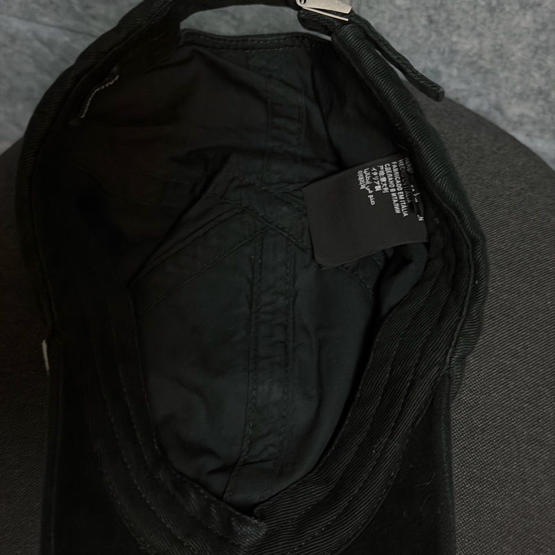 Balenciaga 字樣刺繡老帽 黑色 近全新-7