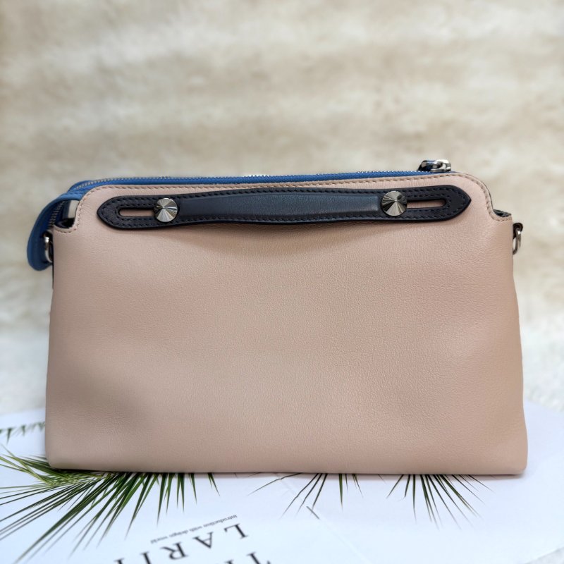 FENDI By the way 淺粉色 牛皮 中號-2