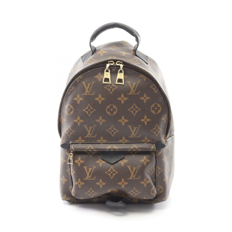 路易威登 Palm Springs PM 雙肩包 M41560 Monogram 棕色皮革-0