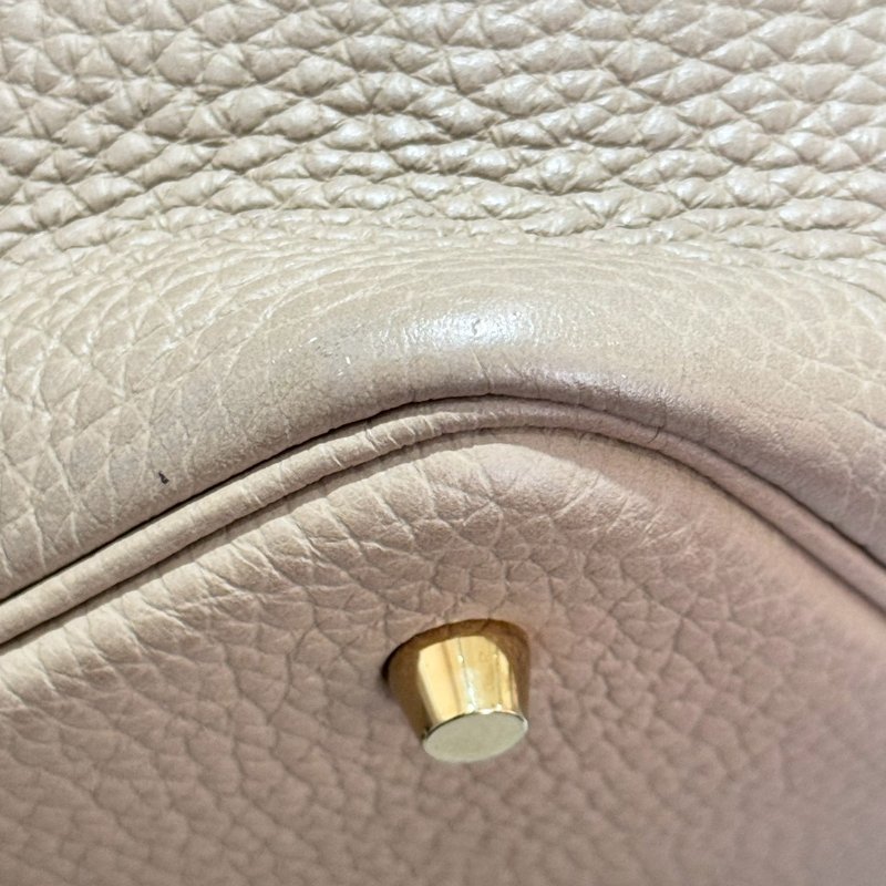 HERMES PicotinLock 22 風衣灰金釦-10