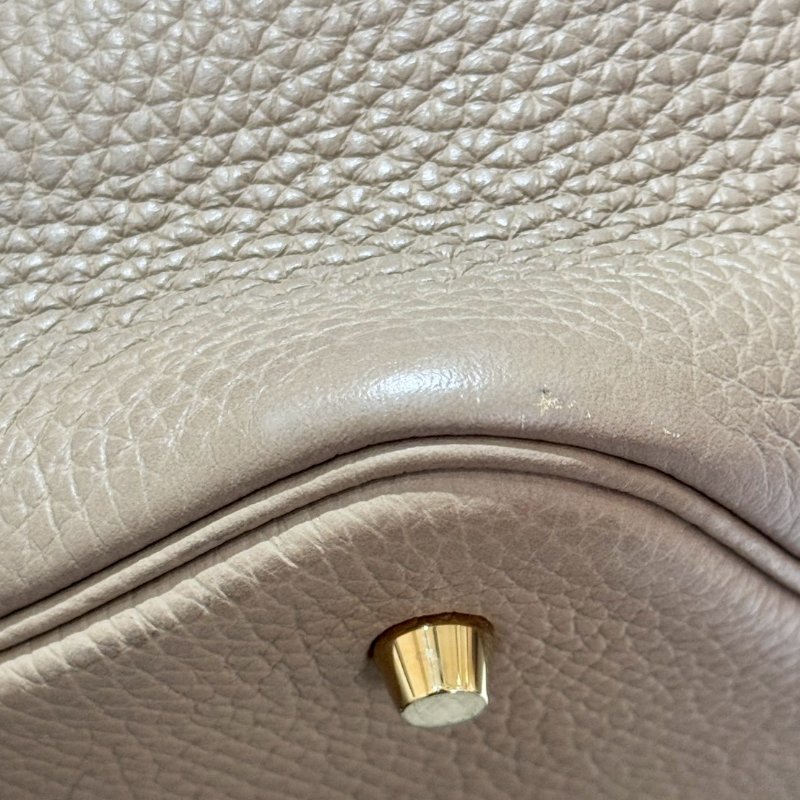 HERMES PicotinLock 22 風衣灰金釦-20