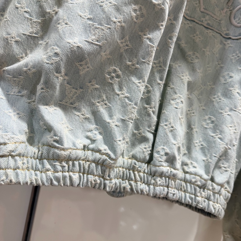 LV x NBA 聯名 連帽牛仔外套-31