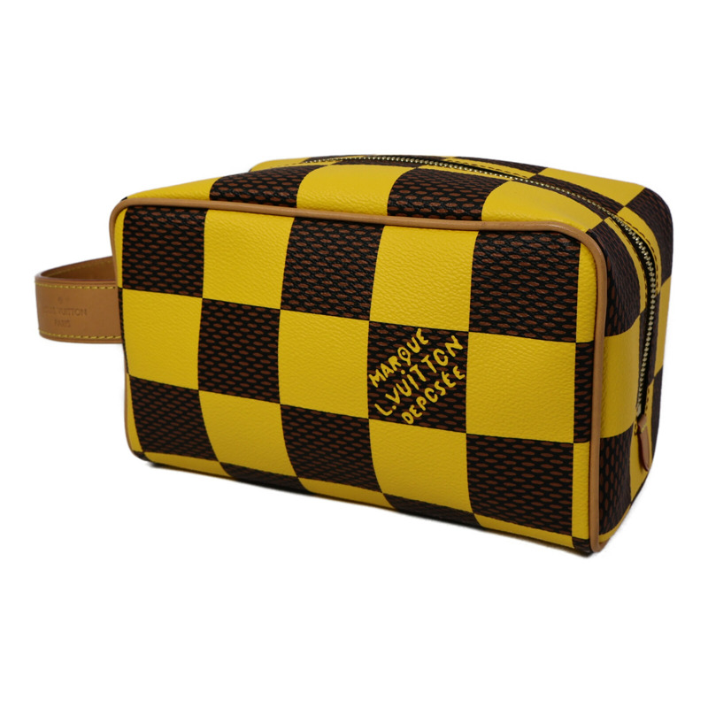LOUIS VUITTON Damier Pop Locker Dopp Kit Toilet Pouch手拿包-2