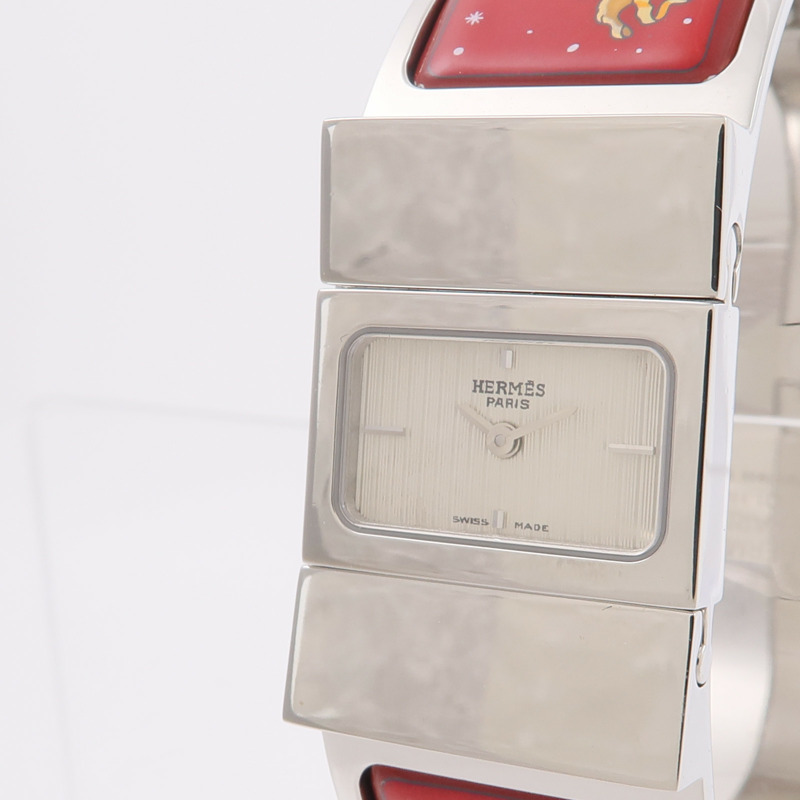 HERMES Loquet Bangle Watch L01.201-2