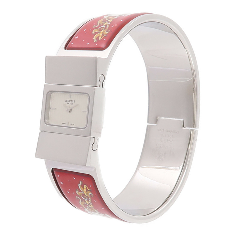 HERMES Loquet Bangle Watch L01.201-3
